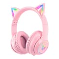 Miniatyrbild 1 av 4: ONIKUMA - B90 Ros - Bluetooth 5.0 Spelheadset Kawai LED RGB