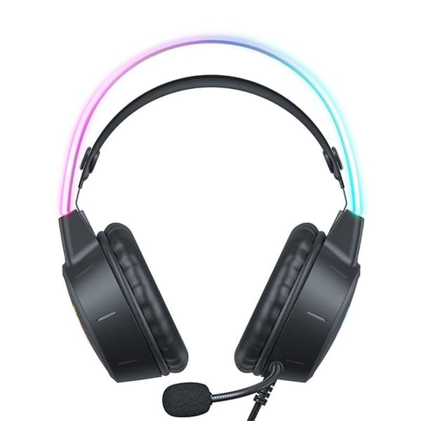 Onikuma Gaming headset X15 PRO RGB-band svart - 6972470561340