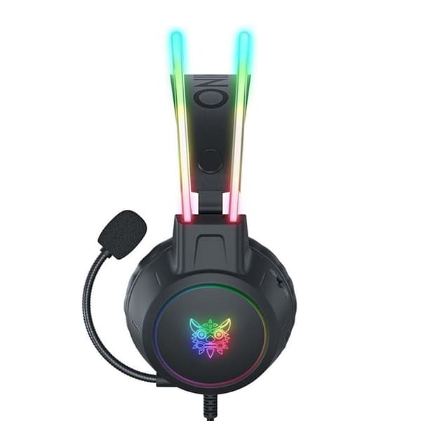 Onikuma Gaming headset X15 PRO RGB-band svart - 6972470561340