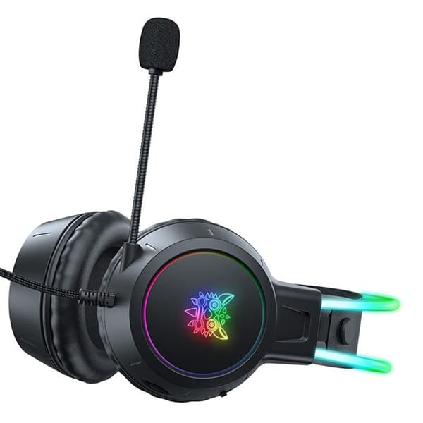 Onikuma Gaming headset X15 PRO RGB-band svart - 6972470561340