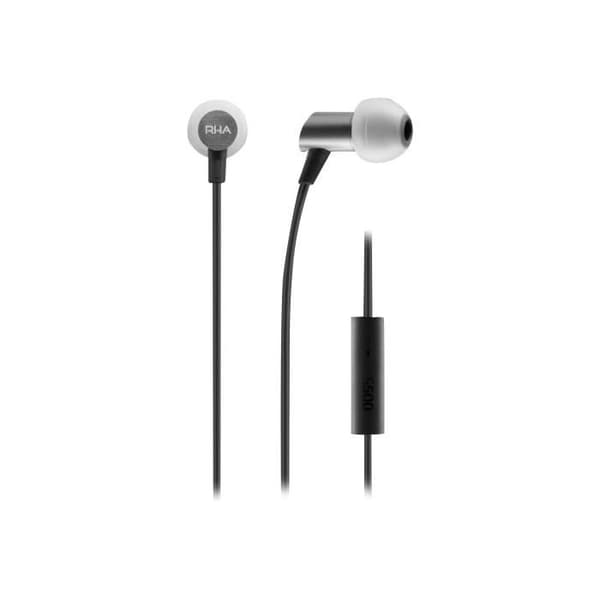 RHA S500 Universella hörlurar med mikrofon, in-ear, trådbundna, 3,5 mm jack, akustisk isolering