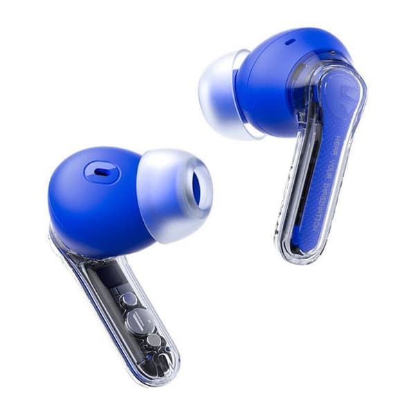 Hörlurar - Soundpeats hörlurar - CLEAR BLUE - Klarblå hörlurar