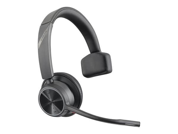 Headset - Bluetooth - trådlöst - USB-C - HP Inc. - Poly Voyager 4310 - Voyager 4300 series - headset - on-ear - Blå