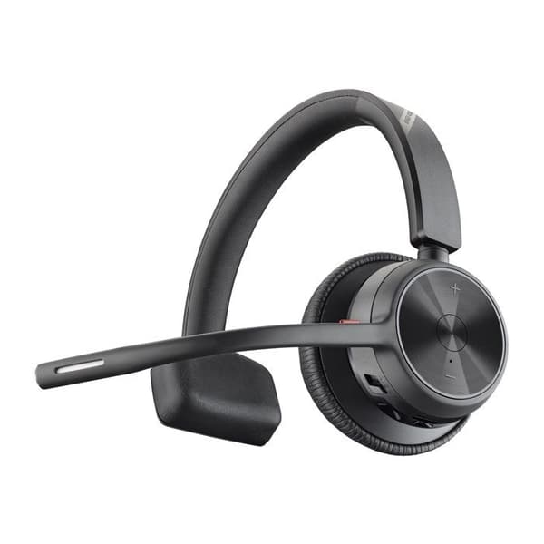 Headset - Bluetooth - trådlöst - USB-C - HP Inc. - Poly Voyager 4310 - Voyager 4300 series - headset - on-ear - Blå