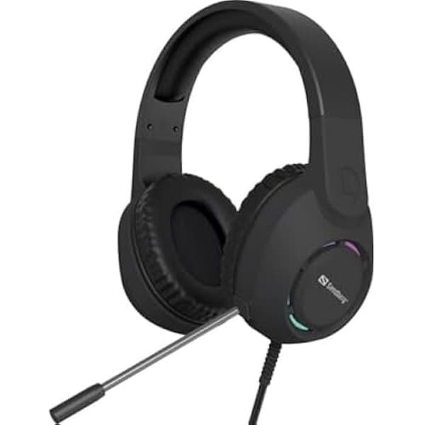 USB-headset - SANDBERG - BossBlaster 126-49 - Svart - Trådad - Över-örat