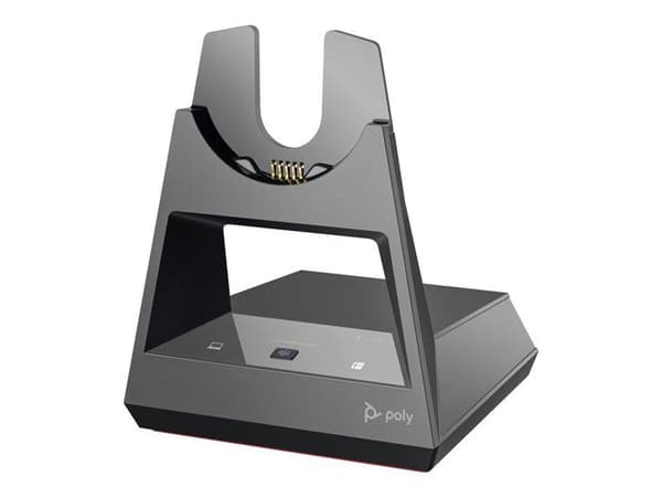 Trådlös headsetbas - HP Inc. - Poly - För Microsoft Teams - Bluetooth - Svart