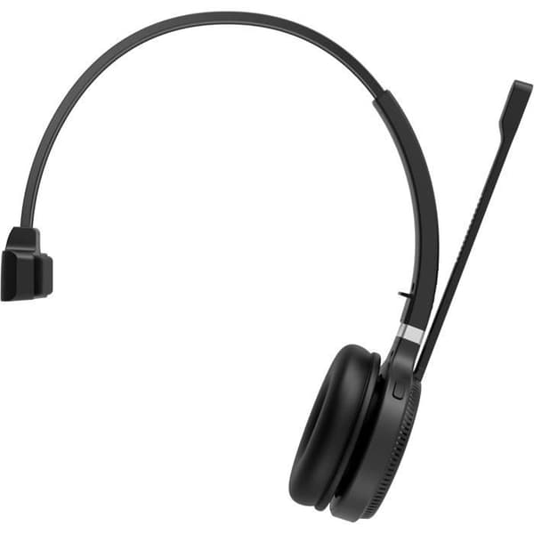 Yealink WHM621UC Trådlös Över-Ear Hörlur Kontor Callcenter Svart