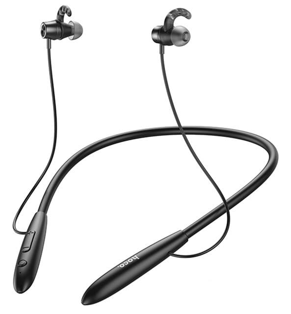 Hoco ES61 Manner -urheilukuulokkeet langattomat nappikuulokkeet puheluihin/musiikkiin Bluetooth musta