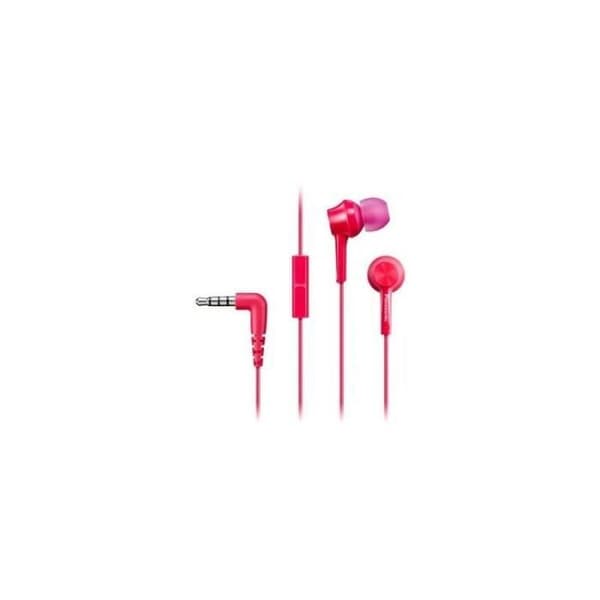 Headset med mikrofon i örat Panasonic Corp. RP-TCM115E Rosa