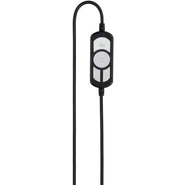 Hama PC-headset HS-USB300 USB-kabel, stereo on-ear svart