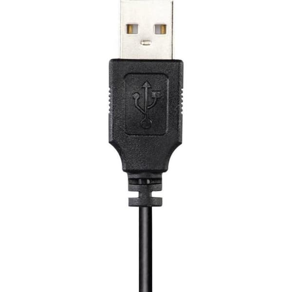 Hama PC-headset HS-USB300 USB-kabel, stereo on-ear svart