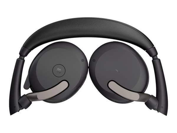 Jabra Evolve2 65 Flex MS Stereo - Headset - on-ear - Bluetooth - trådlöst - aktiv brusreducering - USB-A -
