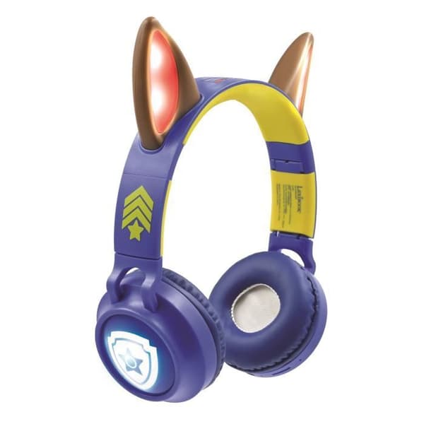 Bluetooth hörlurar 2-i-1 - LEXIBOOK - Paw Patrol - Ljus effekter - Söt design - Räckvidd 10m