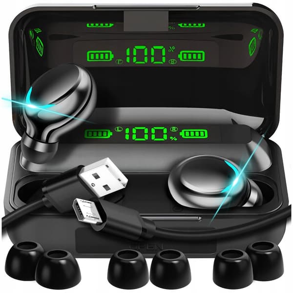 F9-kuulokkeet LANGATTOMAT BLUETOOTH 5.3 -KUULOKKEET