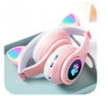 Miniatyrbillede 11 af 11: DreamCraft CAT-EAR-HOVEDTELEFONER TIL BØRN, RGB-BAGGRUNDSBELYSET GAMING