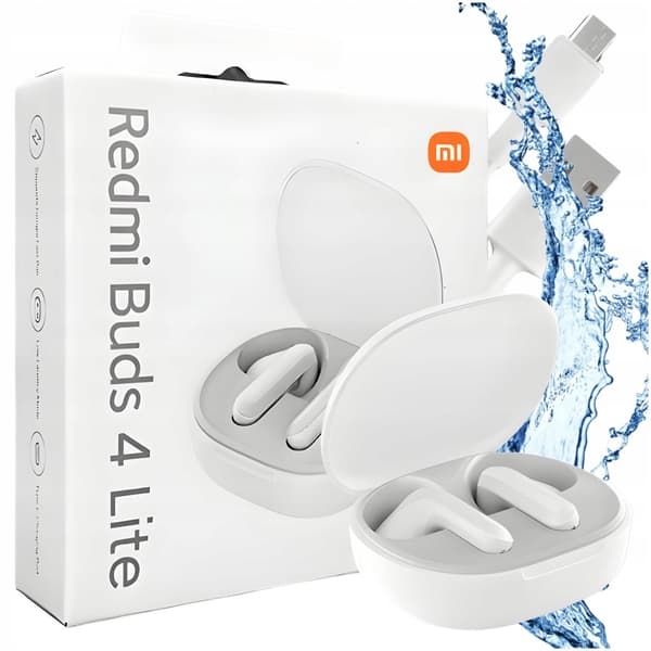 Xiaomi Redmi Buds 4 Lite TRÅDLØSE HOVEDTELEFONER VANDTÆTTE GFP