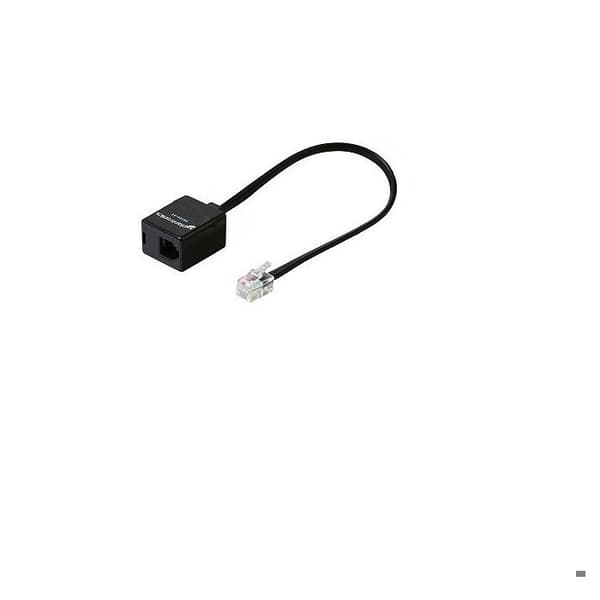 Kabel för Smartphone - PLANTRONICS - 85638-01 - Trådbunden - Svart - RJ-9