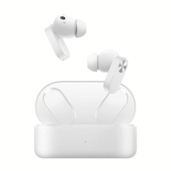 Trådlösa hörlurar - OnePlus - Nord Buds 2 - Vit - 36h batteritid - ANC 25dB