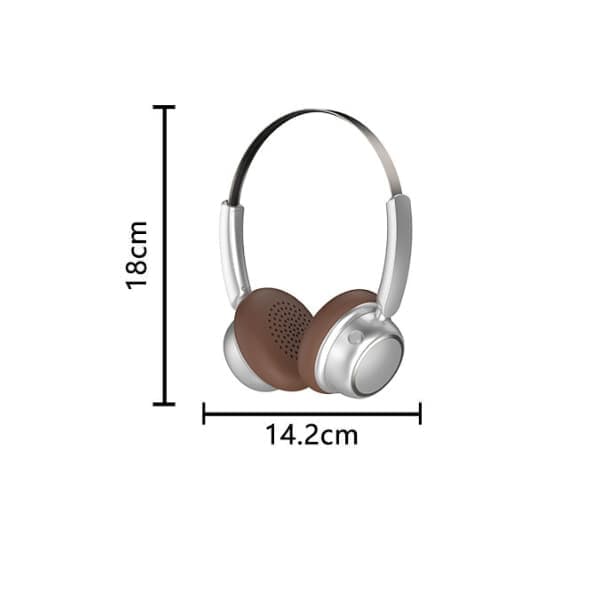 Retro langattomat Bluetooth 5.4 -kuulokkeet, pitkäikäinen, puhuvat kuulokkeet melunvaimennuksella