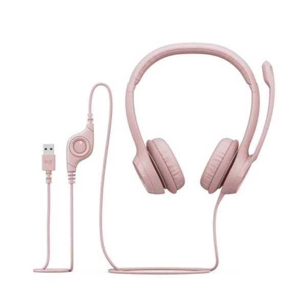 LOGITECH USB Headset H390 Pink 981-001281