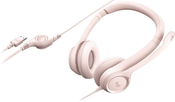 LOGITECH USB Headset H390 Pink 981-001281