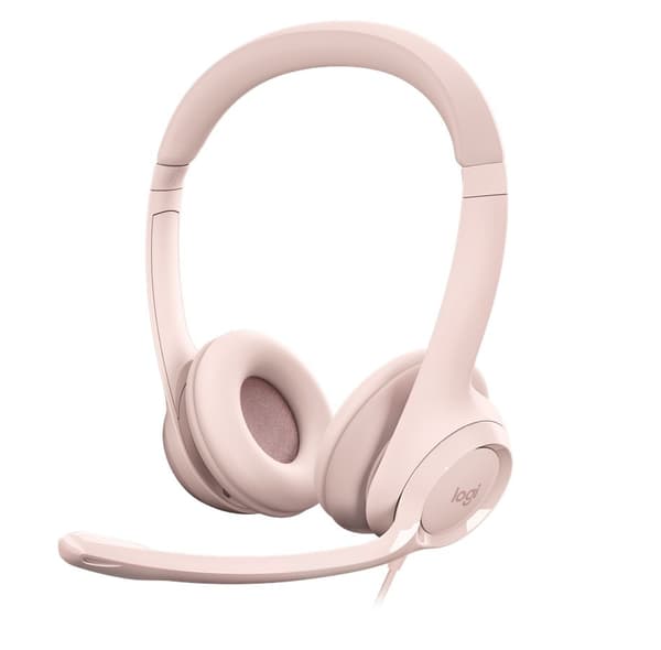 LOGITECH USB Headset H390 Pink 981-001281