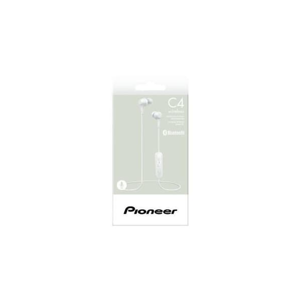 In-ear hörlurar - Pioneer - SEC4BTW - Vit - Trådlös - Röstassistent