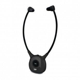 Trådlösa hörlurar - CGV - DOLFIN ONYX - Inbyggd mikrofon - Lättviktiga - In-Ear