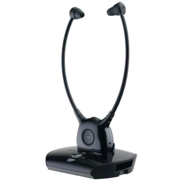 Trådlösa hörlurar - CGV - DOLFIN ONYX - Inbyggd mikrofon - Lättviktiga - In-Ear