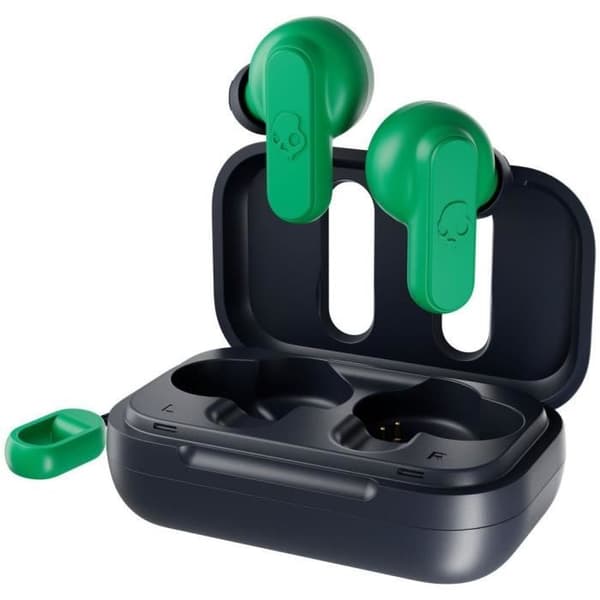 Trådlösa hörlurar - SKULLCANDY - DIME S2DMW-P750 - Blå/Grön