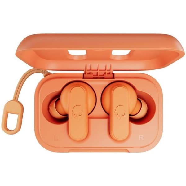 Trådløse hovedtelefoner - SKULLCANDY - DIME S2DMW-P754 - Orange