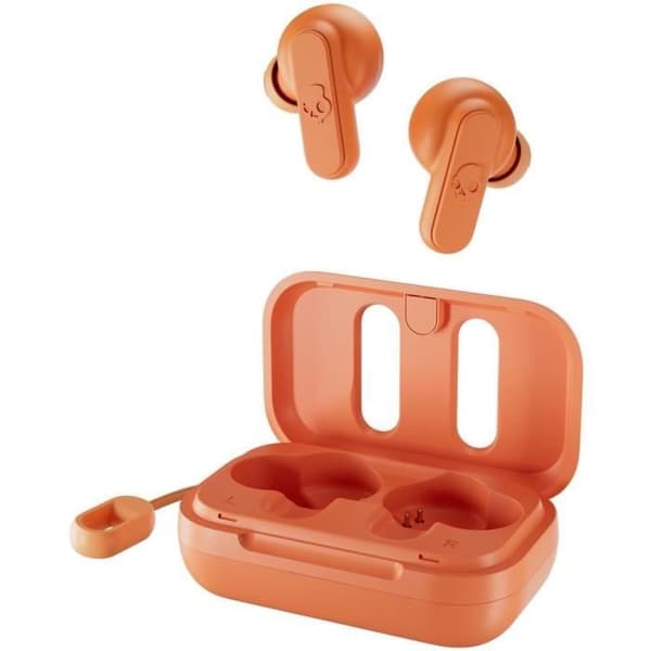 Trådløse hovedtelefoner - SKULLCANDY - DIME S2DMW-P754 - Orange