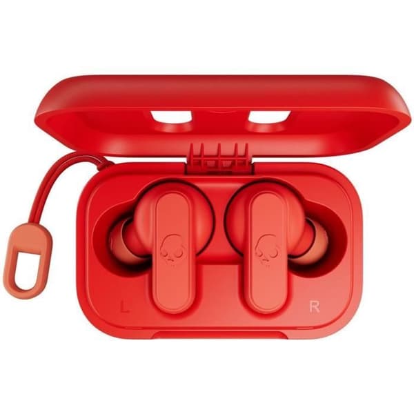 Trådløse hovedtelefoner - SKULLCANDY - DIME S2DMW-P752 - Rød