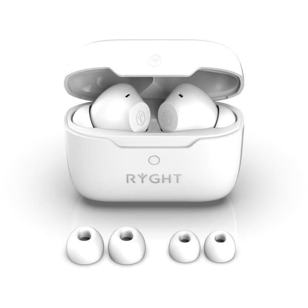 Trådløse hovedtelefoner - Bluetooth 5.3 - RYGHT - Jumo ANC - Hvide