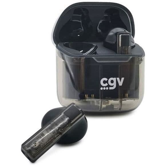 Langattomat Bluetooth-kuulokkeet - CGV - URBAN GHOST (musta) - 30 tunnin akunkesto - Kosketusohjaus - TWS