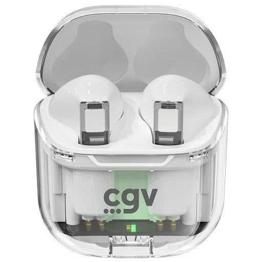 Trådløse Bluetooth-hovedtelefoner - CGV - URBAN GHOST (Hvid) - 30 timers batterilevetid - Touch-betjening - TWS