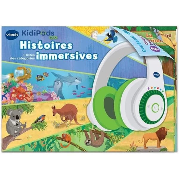 VTECH - Kidipods Max - Mine 7-i-1 interaktive hovedtelefoner
