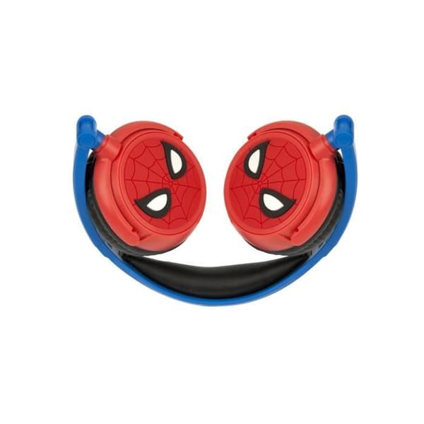 LEXIBOOK - SPIDER-MAN - Stereokuulokkeet, rajoitettu äänenvoimakkuus, kokoontaitettava ja säädettävä