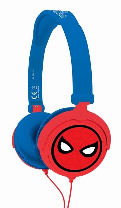 LEXIBOOK - SPIDER-MAN - Stereokuulokkeet, rajoitettu äänenvoimakkuus, kokoontaitettava ja säädettävä