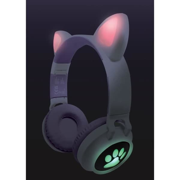 2-in-1-kuulokkeet kissankorvilla langattomaan musiikin kuunteluun Bluetooth 5.0:lla