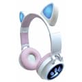 Pikkukuva 1 / 5: 2-in-1-kuulokkeet kissankorvilla langattomaan musiikin kuunteluun Bluetooth 5.0:lla