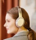 Pikkukuva 5 / 5: Bluetooth-kuulokkeet Retro Metal -päänauhalla, 5.4 Ultra Long Life -urheilukuulokkeet, taitettavat