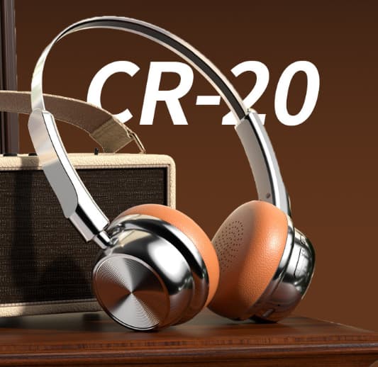 Retro Fashion Merad Metal Bluetooth Headset 5.4 Headset Ultra Long Life Headset