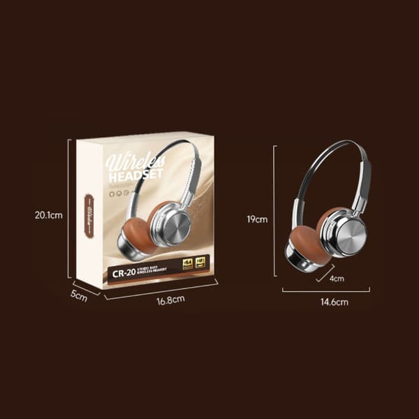 Retro Fashion Merad Metal Bluetooth Headset 5.4 Headset Ultra Long Life Headset