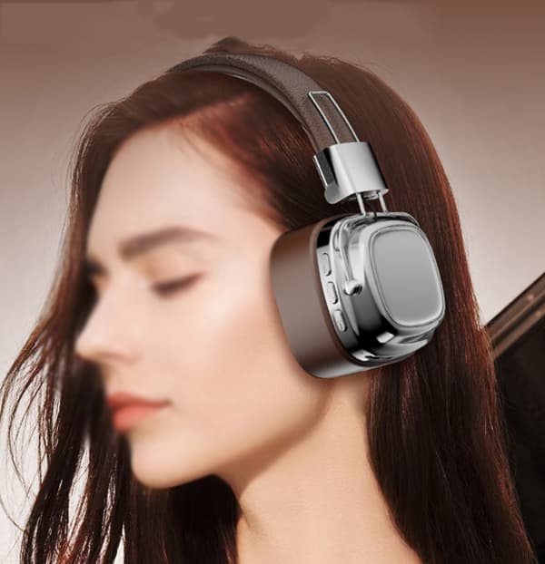 Amerikansk Retro Stil Trådløs Bluetooth 5.3 Headset Øretelefon Base Headset