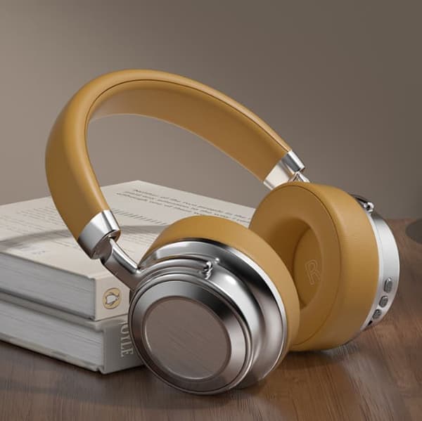 CR-9 Retro-tyylinen metallinen pääpanta Langattomat Bluetooth-kuulokkeet 5.4 Sports Fashion Wear -kuulokkeet