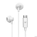 Miniatyrbild 1 av 6: Trådbundna hörlurar - EasyPods - Typ C - Inbyggd mikrofon - Svettresistenta - In-ear
