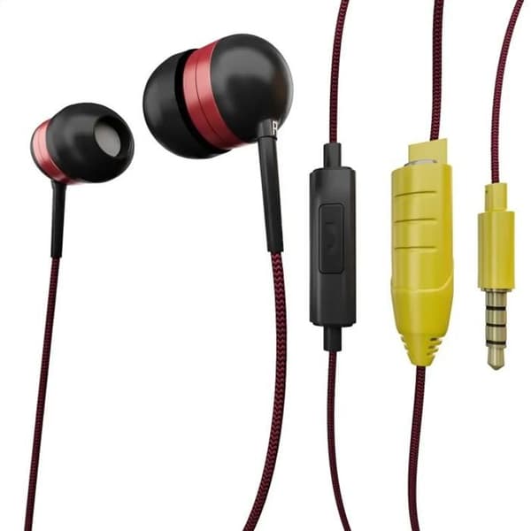 Hörlurar - Maxell - EB-Share - Röd - In-ear - Trådad