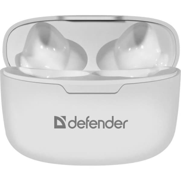 Defender Hjälm Märke Modell Auricolare Stereo Wireless Twins 903 Bianco, TWS, BT - 4714033639033