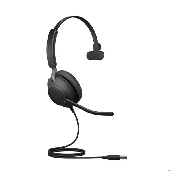 Hörlurar med mikrofon - GN AUDIO - JABRA EVOLVE2 40 SE - USB-A - Över örat - Aktiv brusreducering